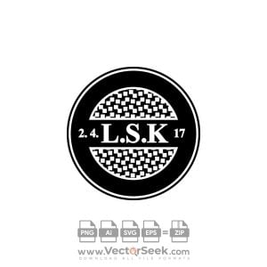 Lillestrom SK 80’s Logo Vector