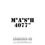 Mash 4077th Logo Vector