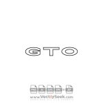 Pontiac GTO Logo Vector