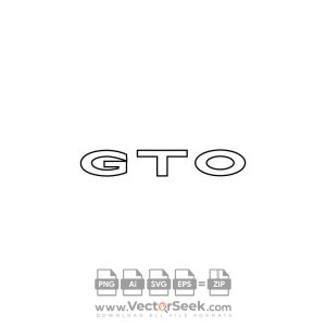 Pontiac GTO Logo Vector