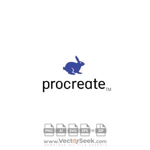 Procreate Logo Vector