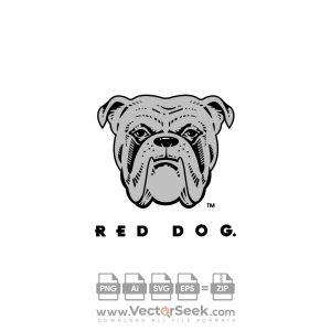 Red Dog Logo Vector