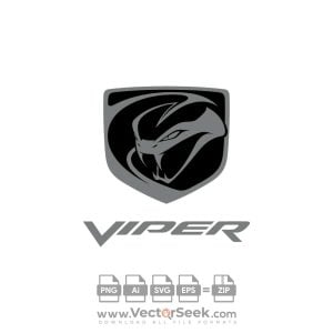 SRT Viper Logo Vector