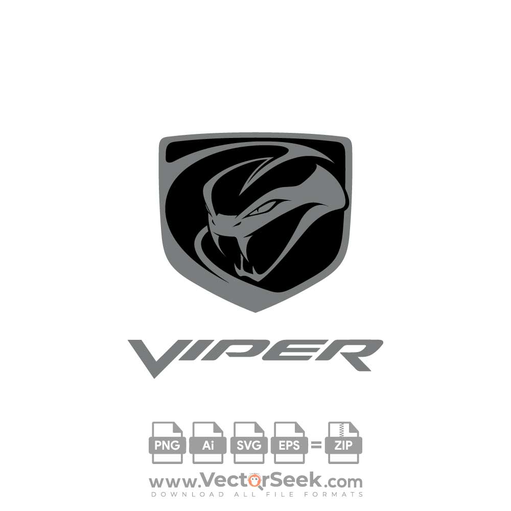 dodge viper logo vector
