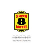 Super 8 Motel Logo Vector