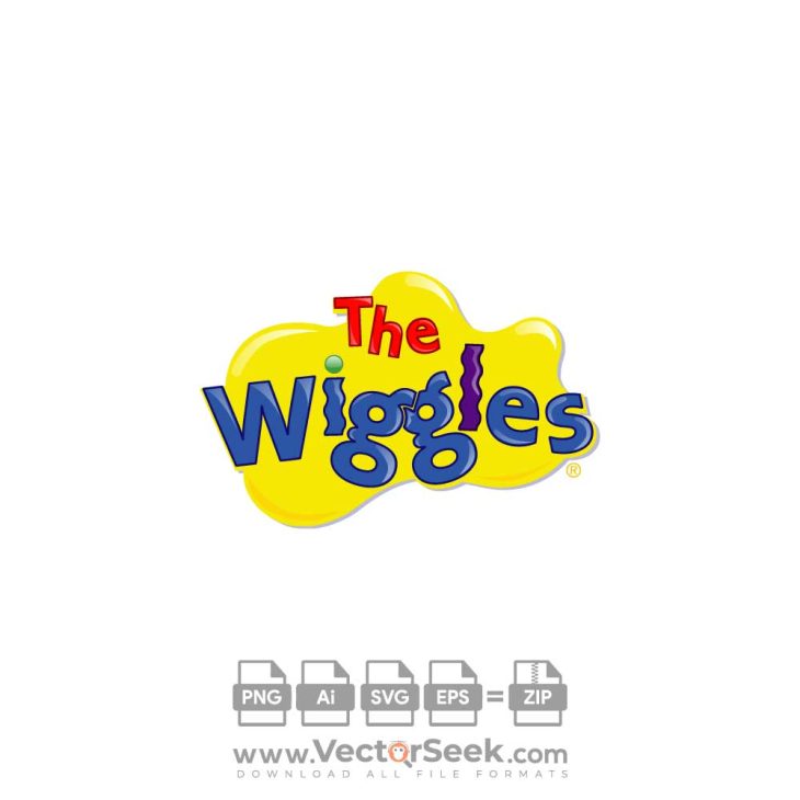 The Wiggles Logo Black And White