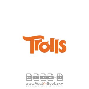 Trolls Logo Vector