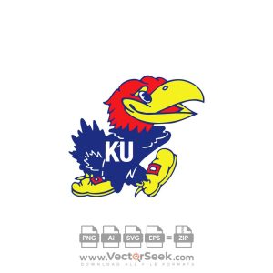 University of Kansas Jayhawks Logo Vector