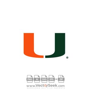 University of Miami Hurricanes Logo Vector