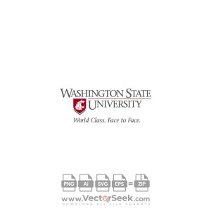 Washington State University Logo Vector