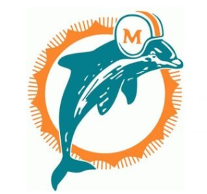 1974 Miami Dolphins Logo 