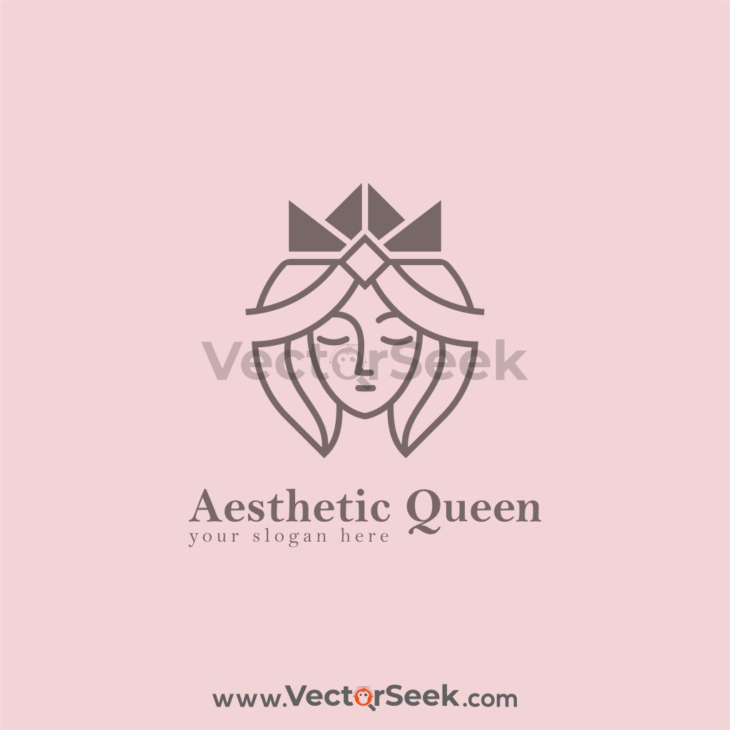 Aesthetic Queen Logo Vector - (.Ai .PNG .SVG .EPS Free Download)