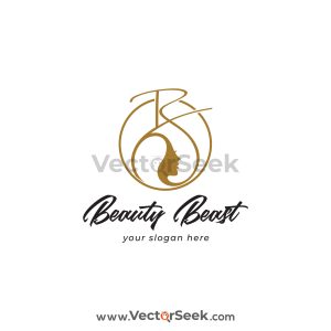 Beauty Beast Logo Vector