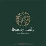 Beauty Lady Logo Vector