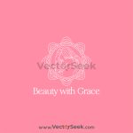 Beauty with Grace Logo Vector