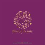 Blissful Beauty Logo Vector