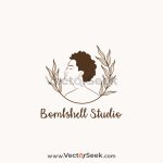 Bombshell Studio Logo Vector