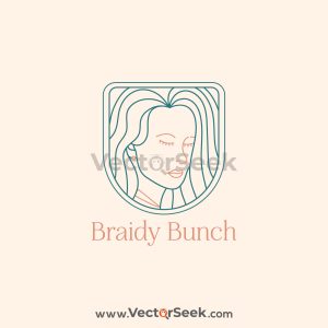 Braidy Bunch Logo Vector