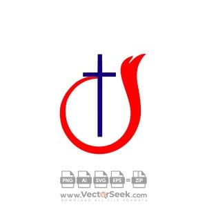 Church Of God Color Symbol Logo Vector