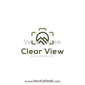 Clear View Photography Logo Vector