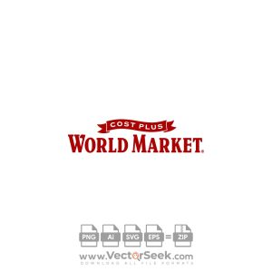 Cost Plus World Market Logo Vector