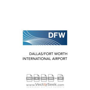 DFW Airport Logo Vector