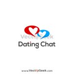 Dating Chat Logo Vector