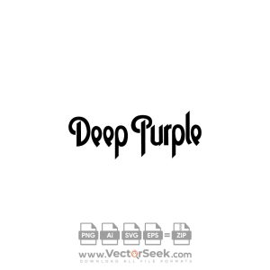 Deep Purple Logo Vector