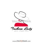 Fashion Lady Logo Vector