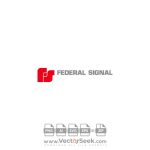 Federal Signal Logo Vector