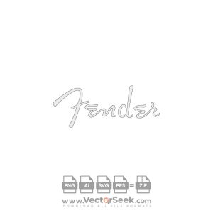 Fender 50s Telecaster Logo Vector