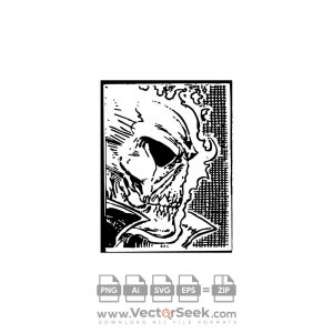 Ghost Rider Logo Vector