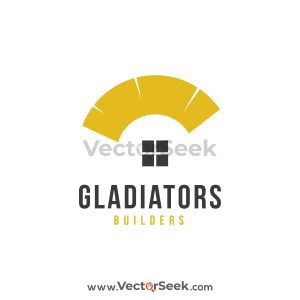 Gladiators Builders Logo Vector