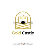 Gold Castle Logo Vector