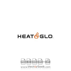 Heat & Glo Logo Vector