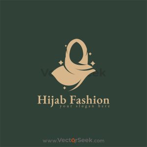 Hijab Fashion Logo Vector