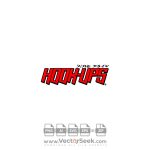 Hook Ups Skateboards Logo Vector