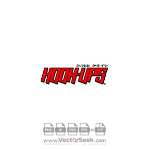 Hook Ups Skateboards Logo Vector