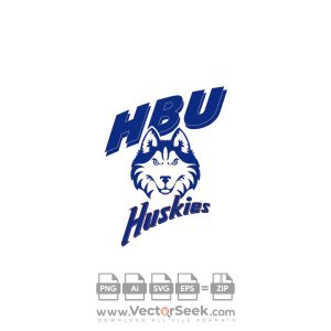 Houston Baptist Huskies Logo Vector