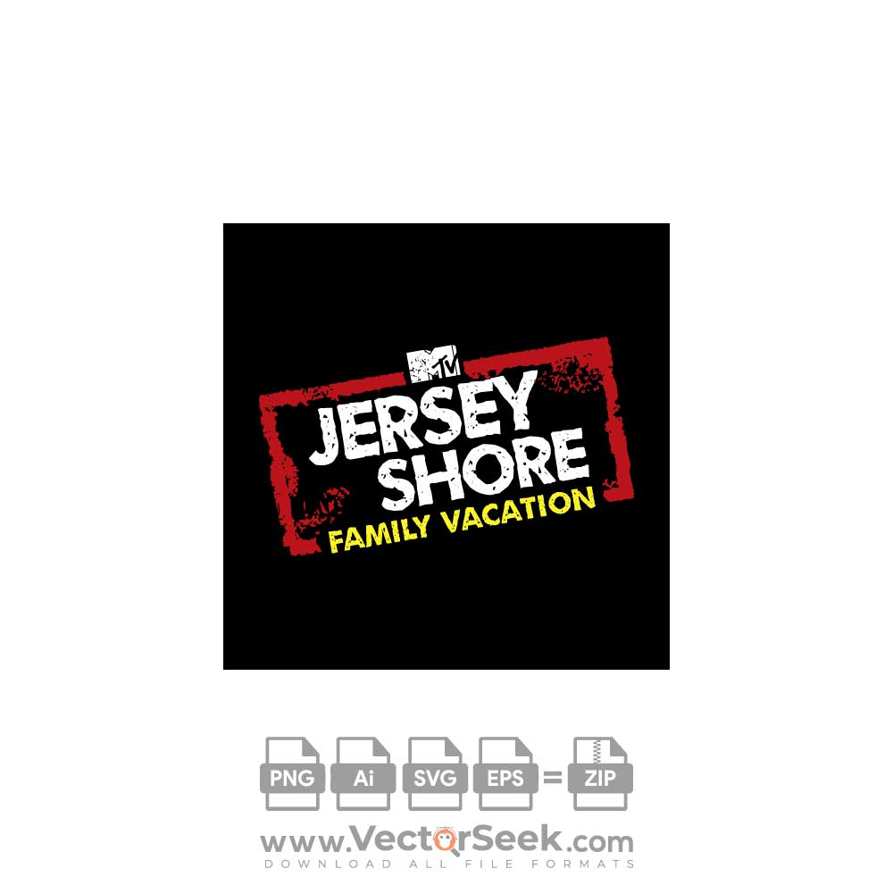 Met opzet kwaadaardig Metropolitan Jersey Shore Family Vacation Logo Vector - (.Ai .PNG .SVG .EPS Free Download )