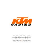 KTM Racing Logo Vector