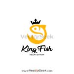 King Fish Restaurant Logo Vector