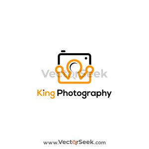 King Photography Logo Vector