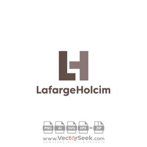 LH LafargeHolcim Logo Vector