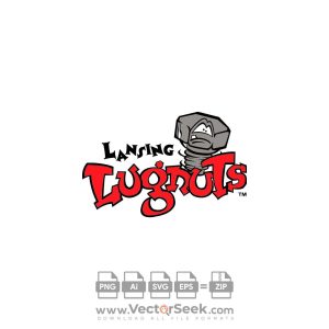 Lansing Lugnuts Logo Vector