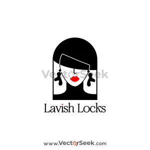 Lavish Locks Logo Vector