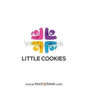Little Cookies Logo Vector 01
