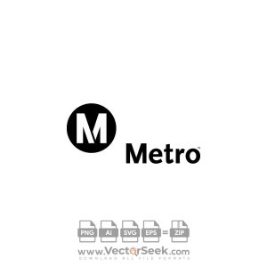 Los Angeles Metro Logo Vector