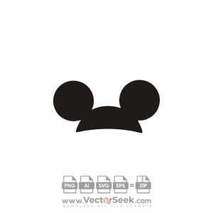 Mickey Ears Logo Vector