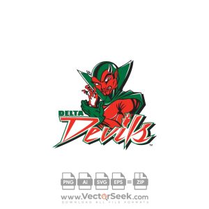 Mississippi Valley State Delta Devils Logo Vector